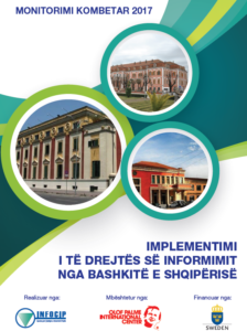 raporti 2017, implementimi i te drejtes per informim nga 61 bashkite e shqiperise