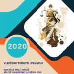 kopertina Tirane vleresimi tematik  apel  tirane 2020