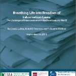 BREATHING LIFE INTO FREEDOM OF INFORMATION LAWS