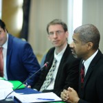 USAID director Marcus JOhnson, INFOCIP, gerti shella